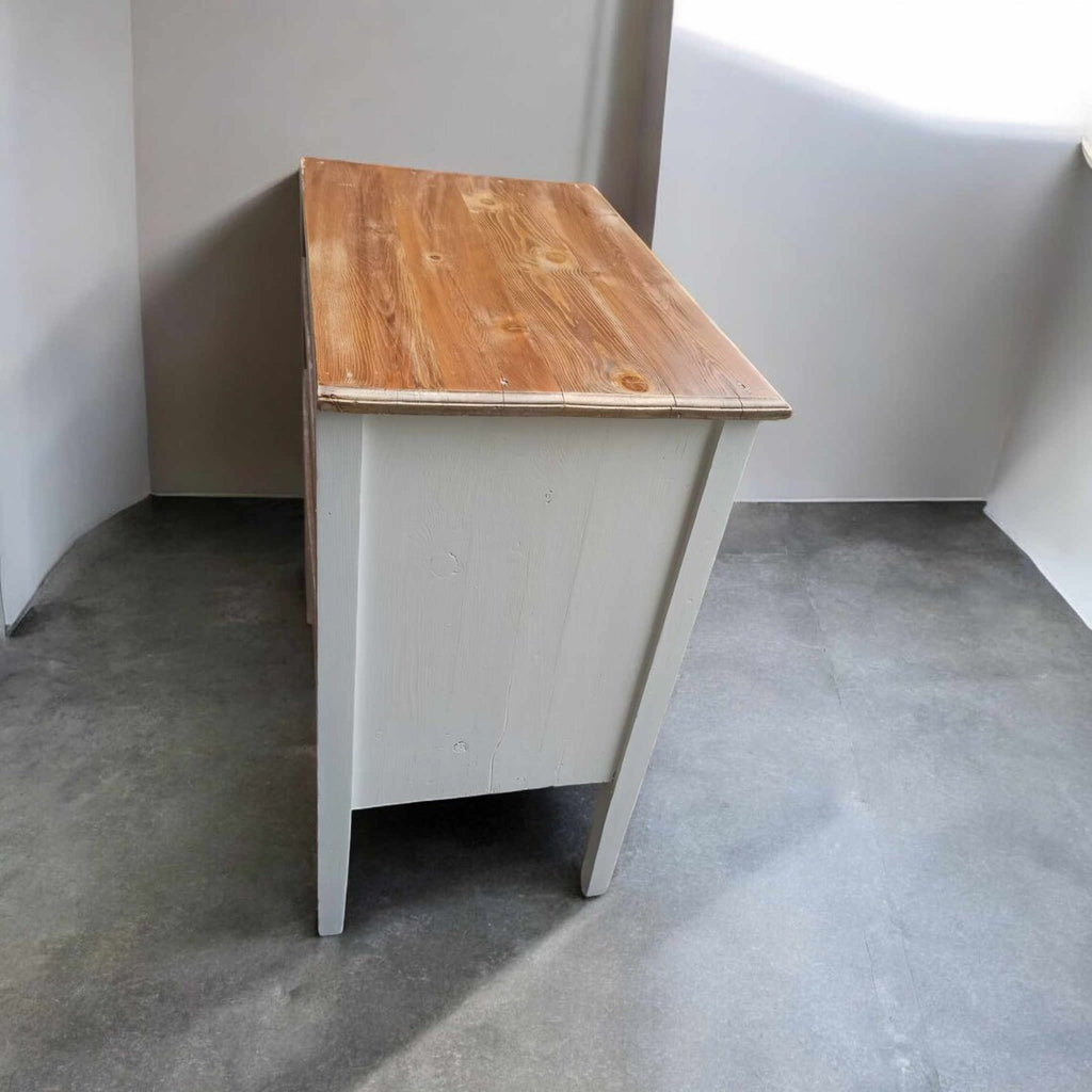 Pferde Kommode aus Holz mit 3 Schubladen – Vintage Nachttisch | Pam