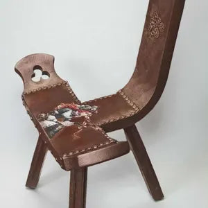 Steampunk Stuhl mit Zahnrädern – Vintage Industrial Design – Steven