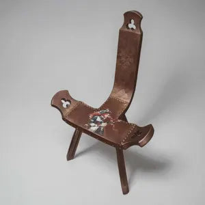 Steampunk Stuhl mit Zahnrädern – Vintage Industrial Design – Steven