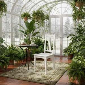 Vintage Holzstuhl Weiß – Landhaus & Shabby Chic Esszimmerstuhl – Vincent