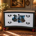 Vintage Kommode mit Fantasy Motiv – außergewöhnliches Upcycling Sideboard – Statement Möbel Mila